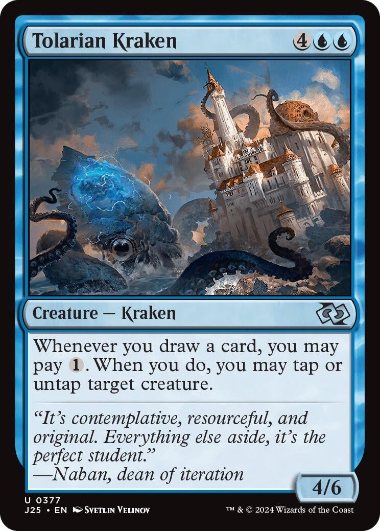 Image for Tolarian Kraken (377) (J25) - Magic: The Gathering
