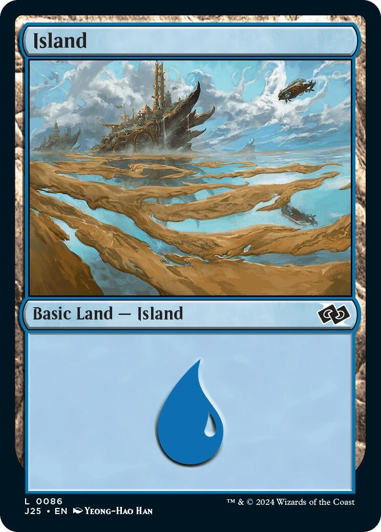 Image for Island (0086) (86) (J25) - Magic: The Gathering