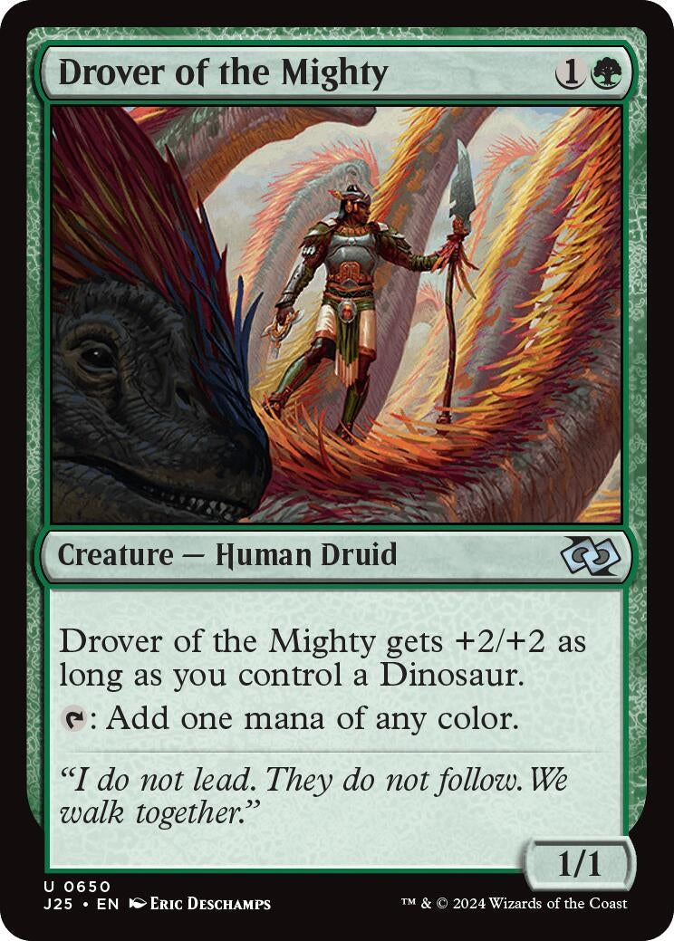 Image for Drover of the Mighty (650) (J25) - Magic: The Gathering