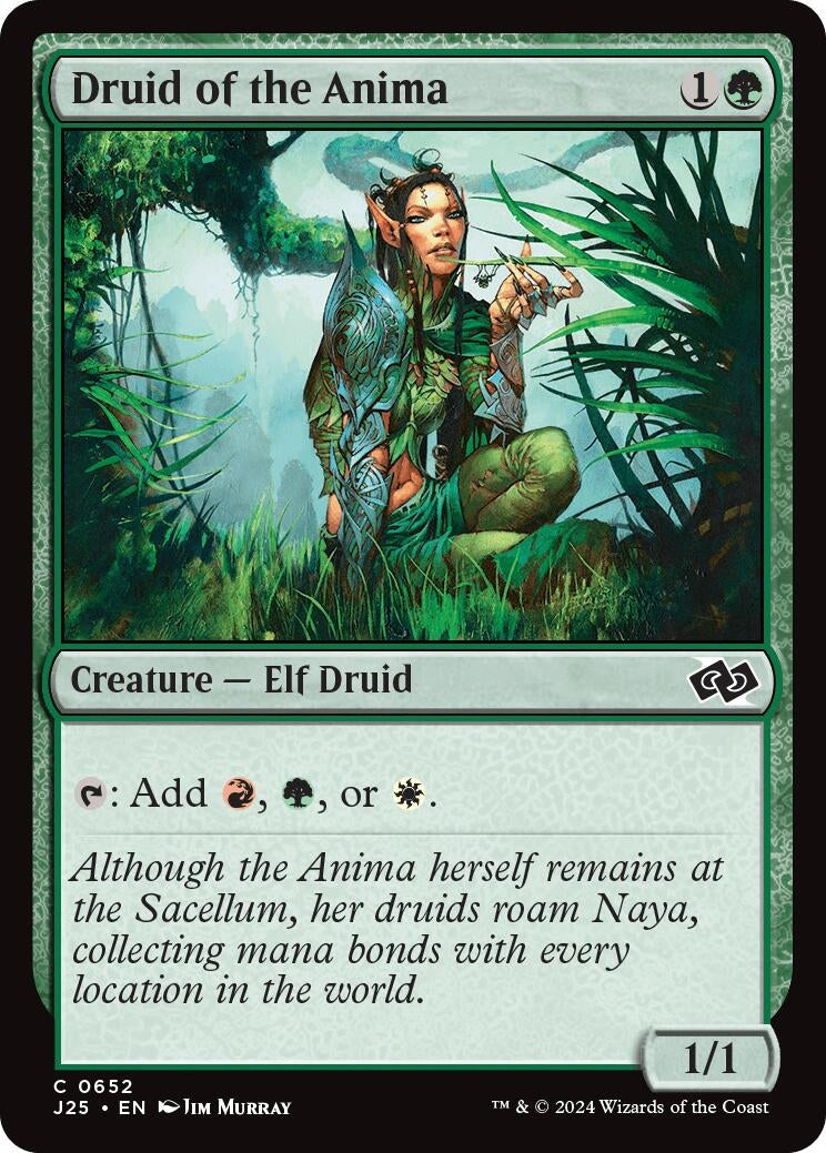 Image for Druid of the Anima (652) (J25) - Magic: The Gathering