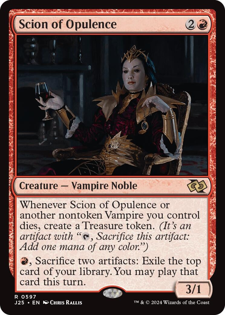 Image for Scion of Opulence (597) (J25) - Magic: The Gathering