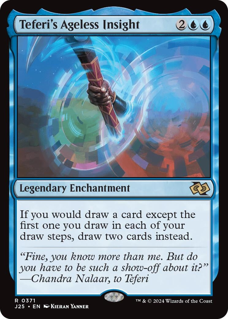 Image for Teferi's Ageless Insight (371) (J25) - Magic: The Gathering
