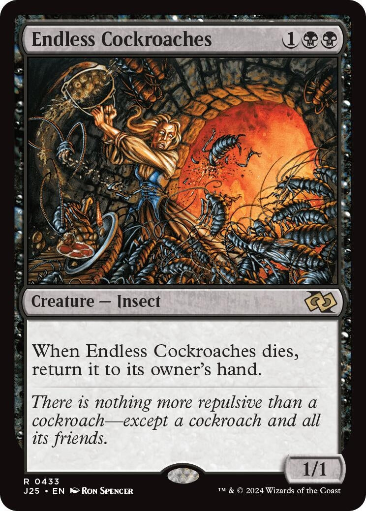 Image for Endless Cockroaches (433) (J25) - Magic: The Gathering