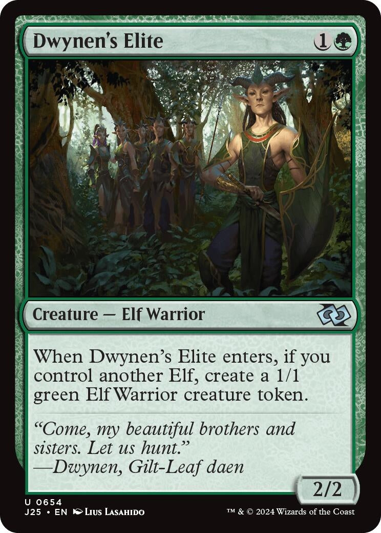 Image for Dwynen's Elite (654) (J25) - Magic: The Gathering