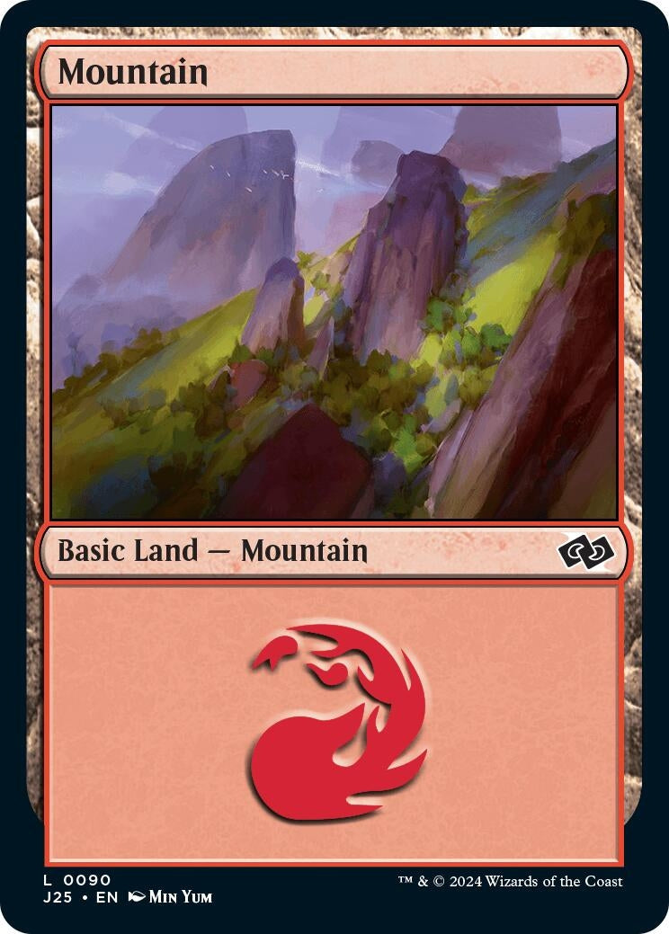 Image for Mountain (0090) (90) (J25) - Magic: The Gathering