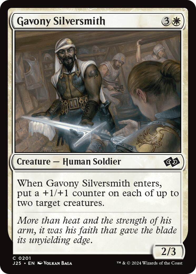Image for Gavony Silversmith (201) (J25) - Magic: The Gathering