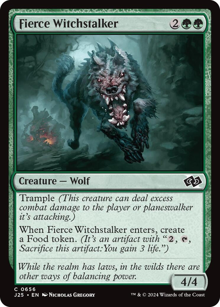 Image for Fierce Witchstalker (656) (J25) - Magic: The Gathering
