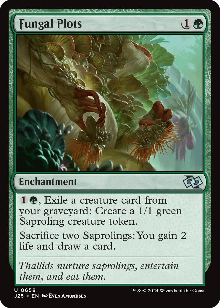 Image for Fungal Plots (658) (J25) - Magic: The Gathering