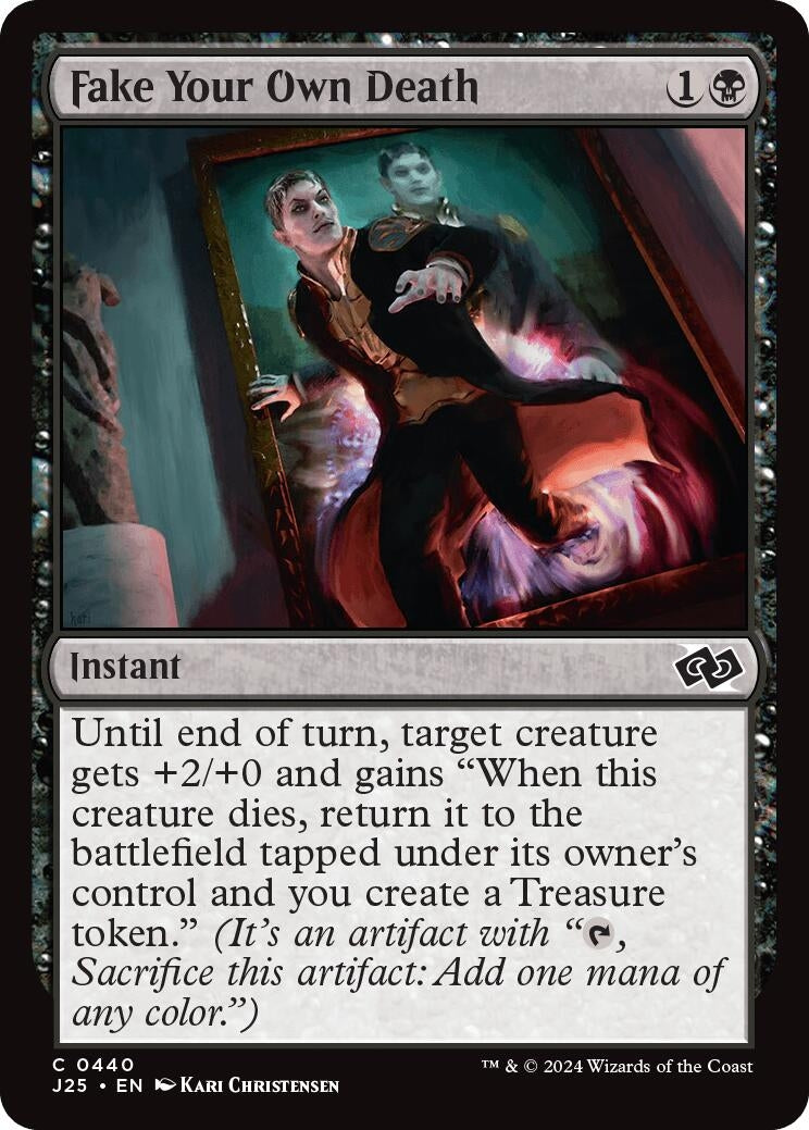 Image for Fake Your Own Death (440) (J25) - Magic: The Gathering
