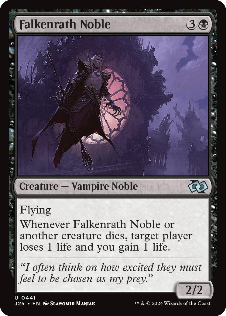 Image for Falkenrath Noble (441) (J25) - Magic: The Gathering
