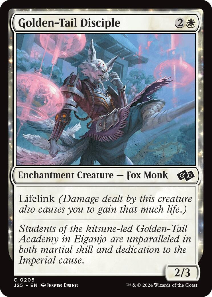 Image for Golden-Tail Disciple (205) (J25) - Magic: The Gathering