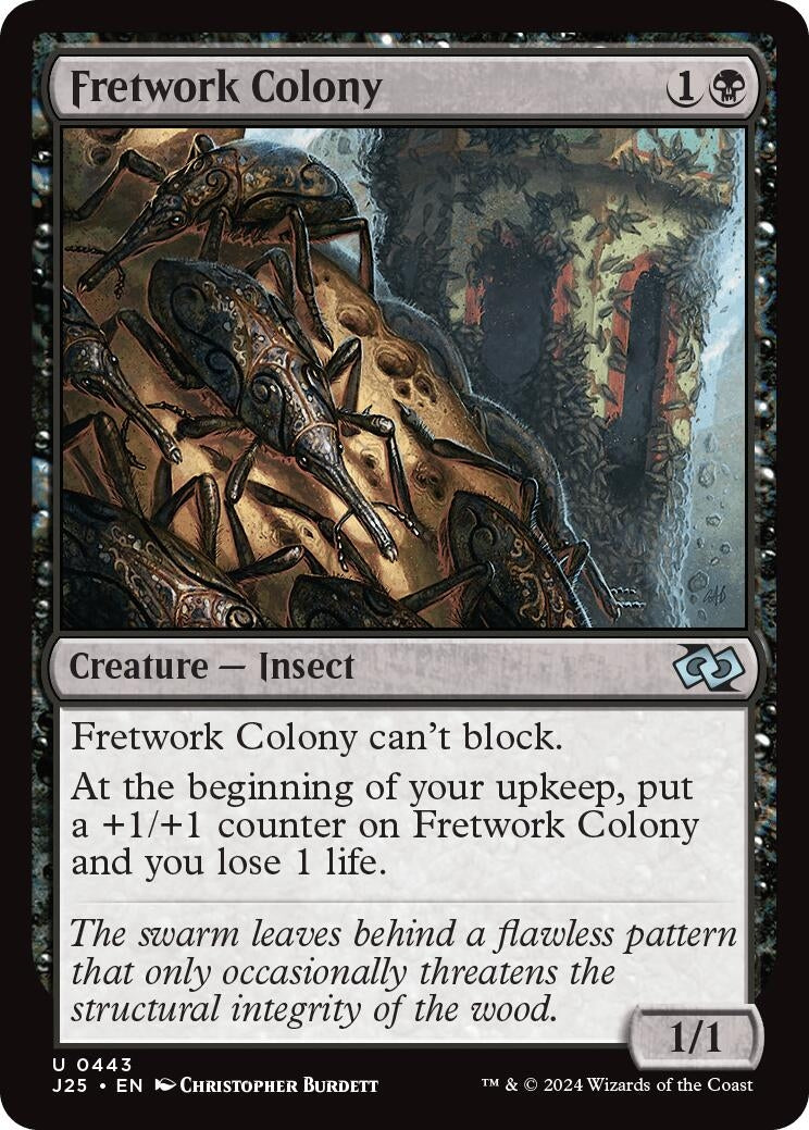 Image for Fretwork Colony (443) (J25) - Magic: The Gathering
