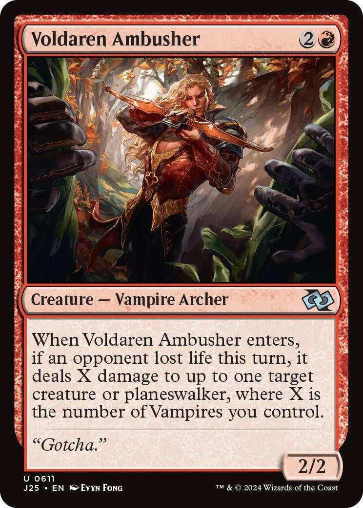 Image for Voldaren Ambusher (611) (J25) - Magic: The Gathering