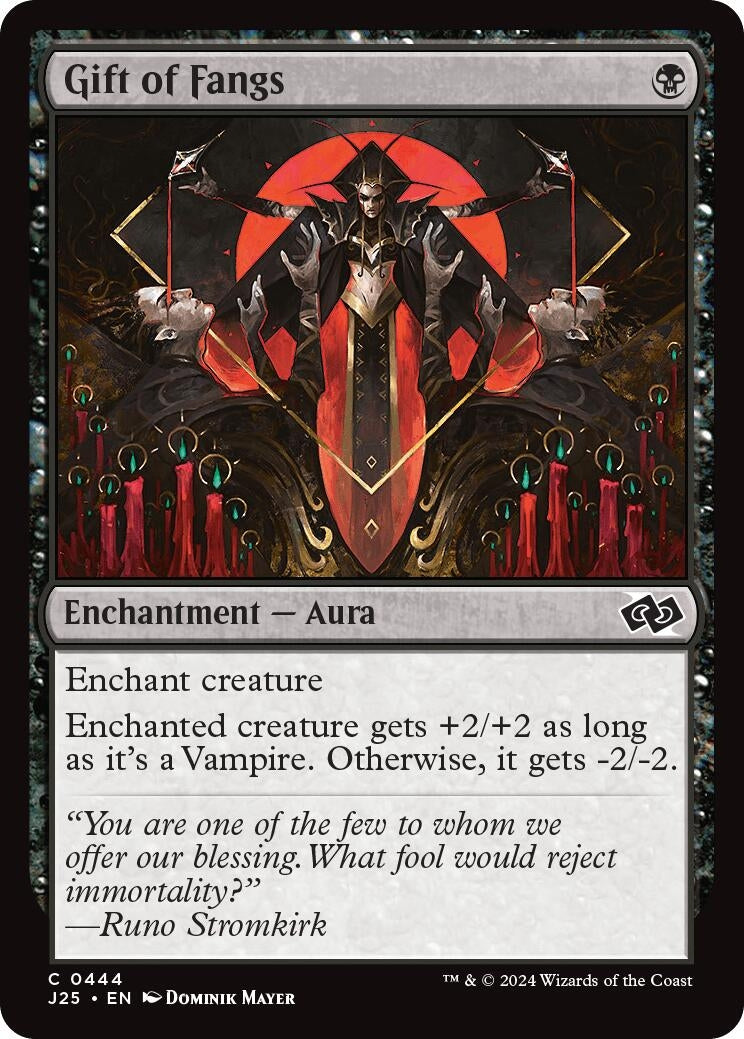 Image for Gift of Fangs (444) (J25) - Magic: The Gathering