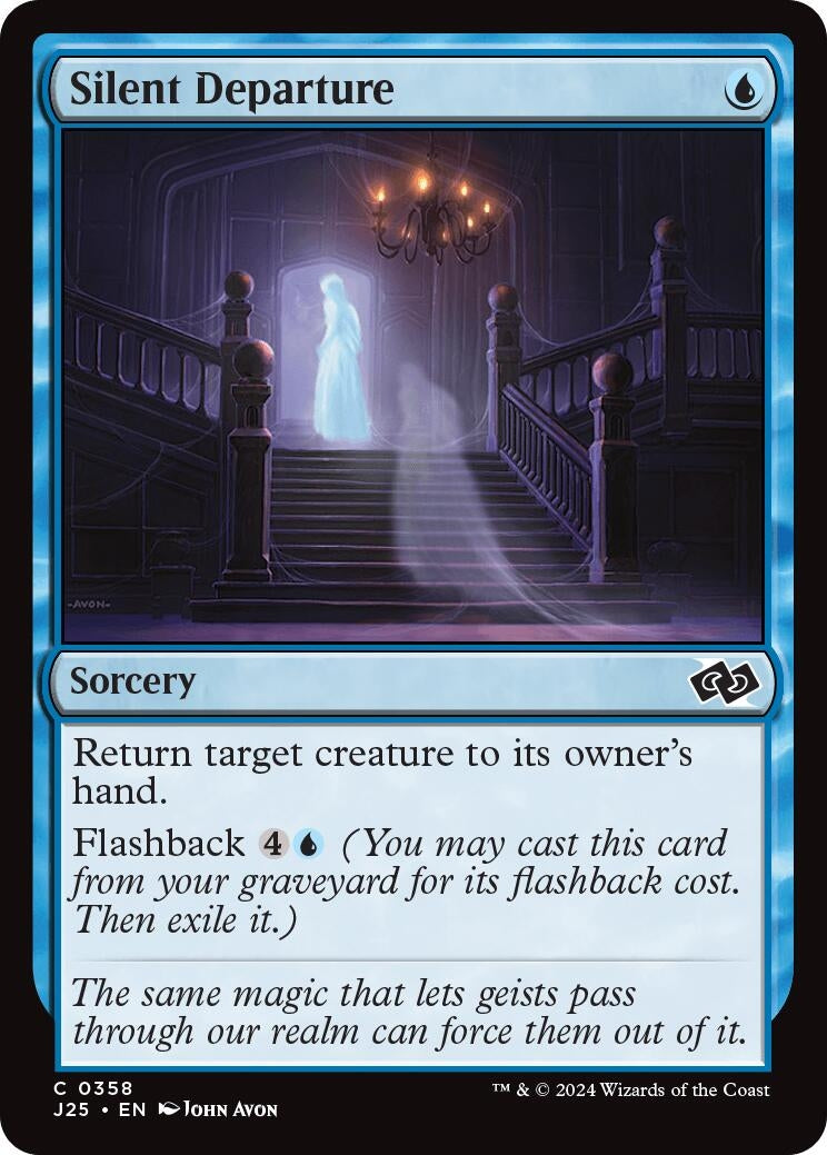 Image for Silent Departure (358) (J25) - Magic: The Gathering