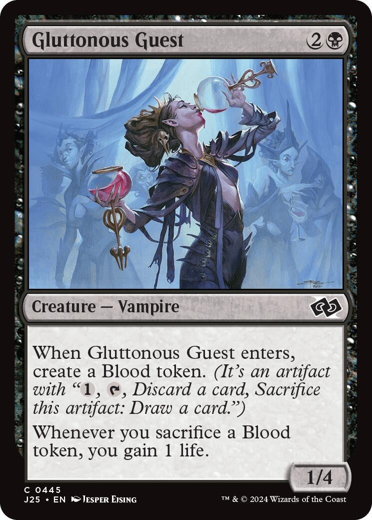 Image for Gluttonous Guest (445) (J25) - Magic: The Gathering