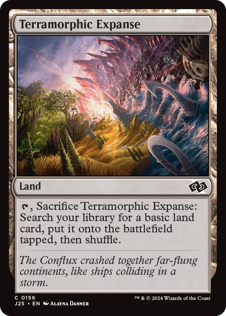 Image for Terramorphic Expanse (156) (J25) - Magic: The Gathering