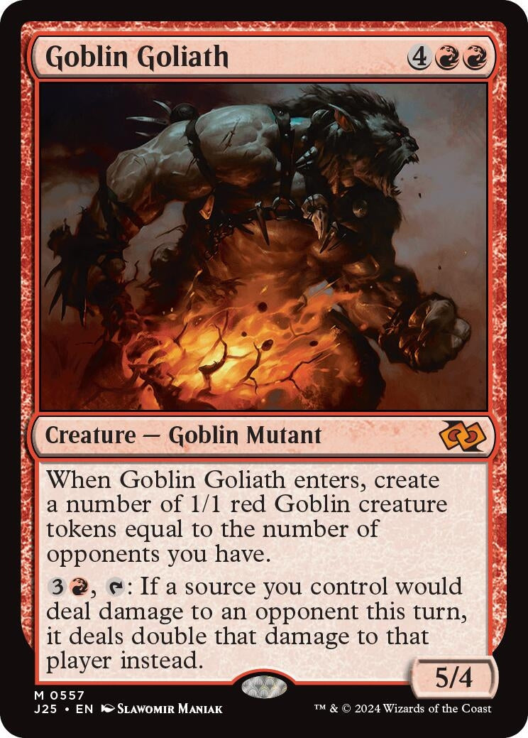 Image for Goblin Goliath (557) (J25) - Magic: The Gathering
