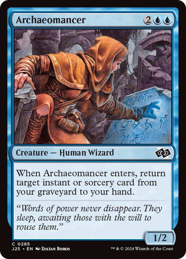 Image for Archaeomancer (285) (J25) - Magic: The Gathering