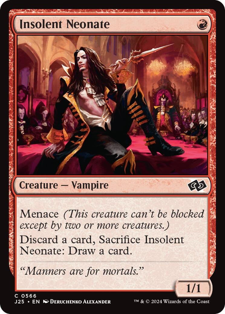 Image for Insolent Neonate (566) (J25) - Magic: The Gathering