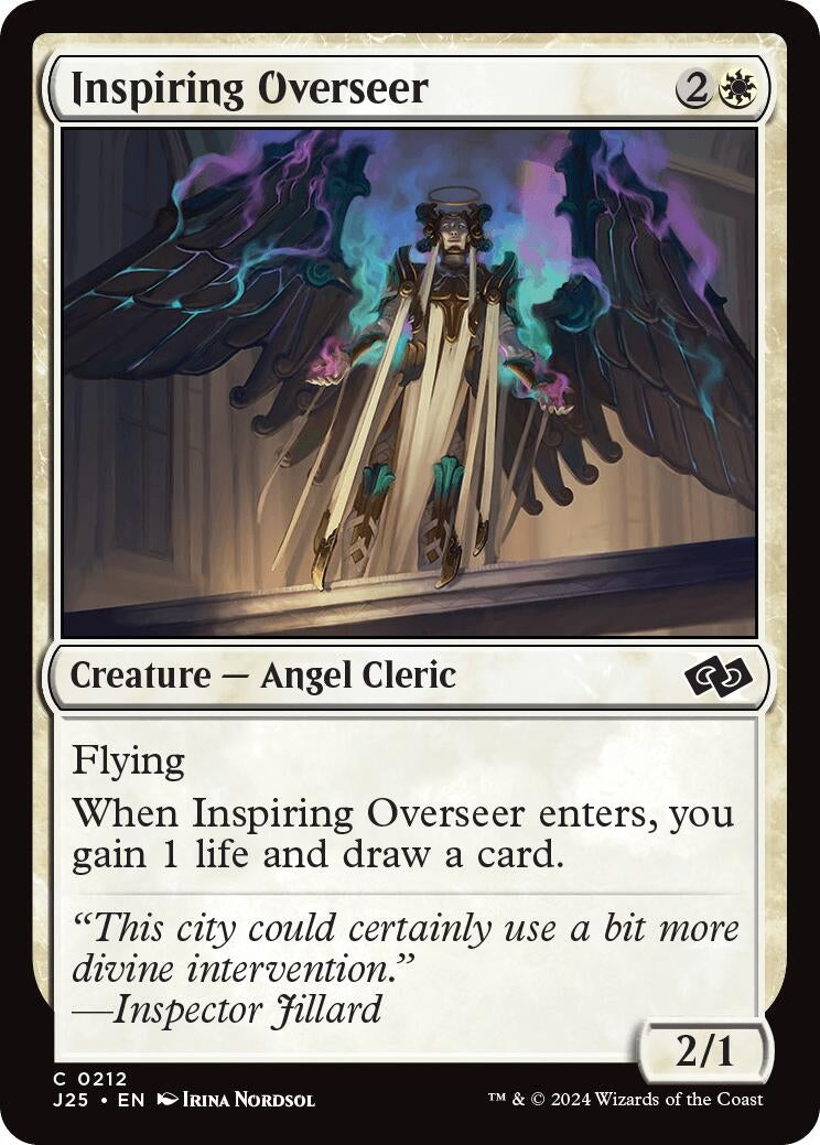 Image for Inspiring Overseer (212) (J25) - Magic: The Gathering