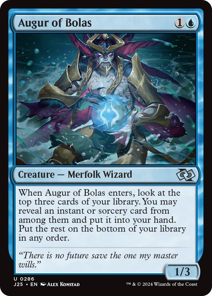 Image for Augur of Bolas (286) (J25) - Magic: The Gathering