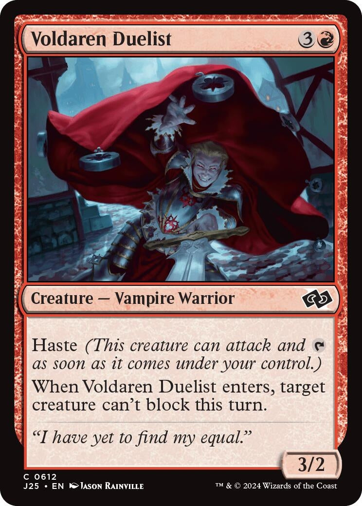 Image for Voldaren Duelist (612) (J25) - Magic: The Gathering