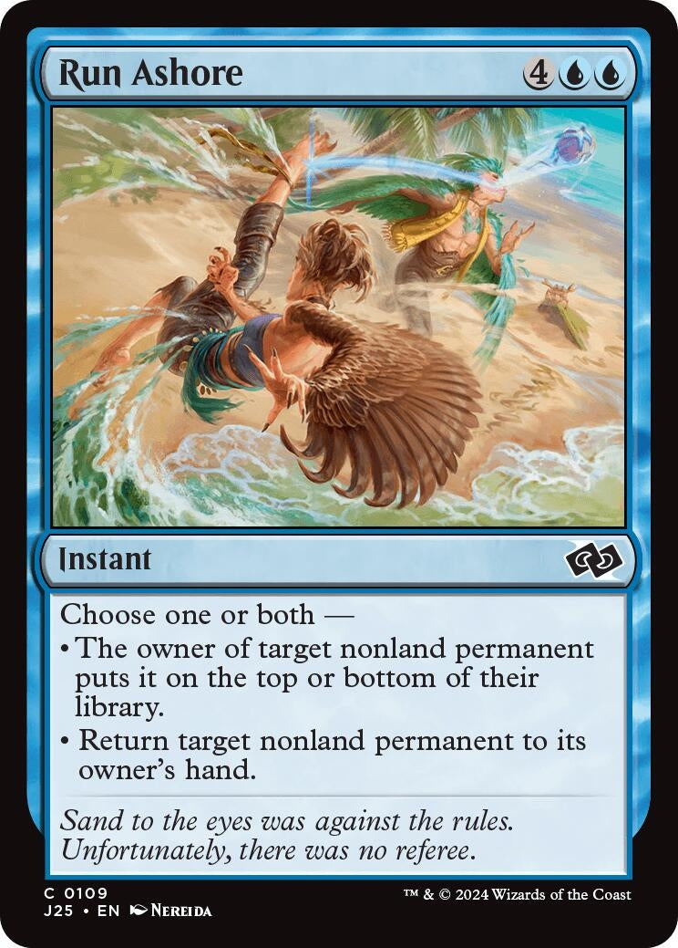 Image for Run Ashore (109) (J25) - Magic: The Gathering