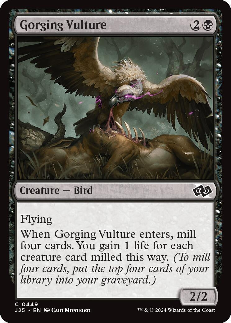 Image for Gorging Vulture (449) (J25) - Magic: The Gathering