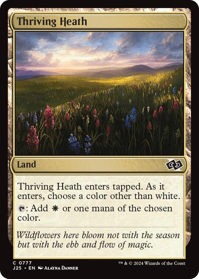 Thriving Heath (777) (J25)