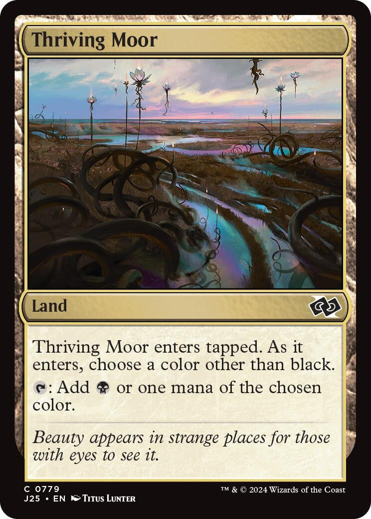 Image for Thriving Moor (779) (J25) - Magic: The Gathering