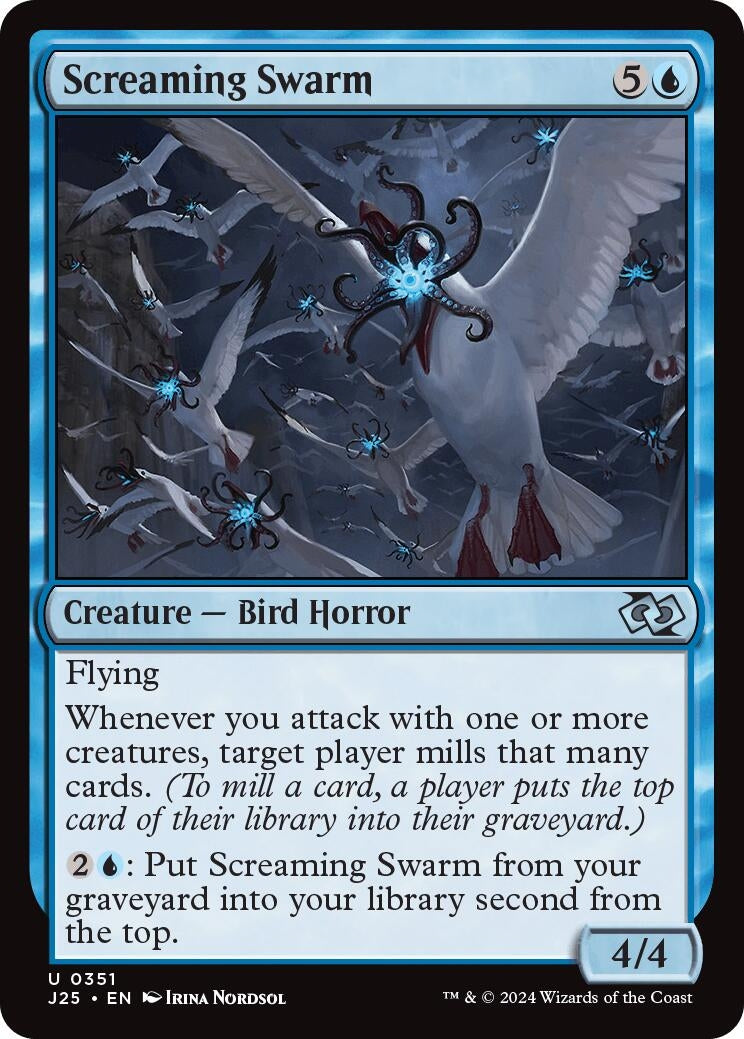 Image for Screaming Swarm (351) (J25) - Magic: The Gathering