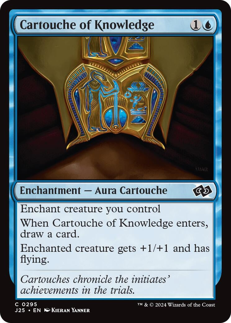 Image for Cartouche of Knowledge (295) (J25) - Magic: The Gathering