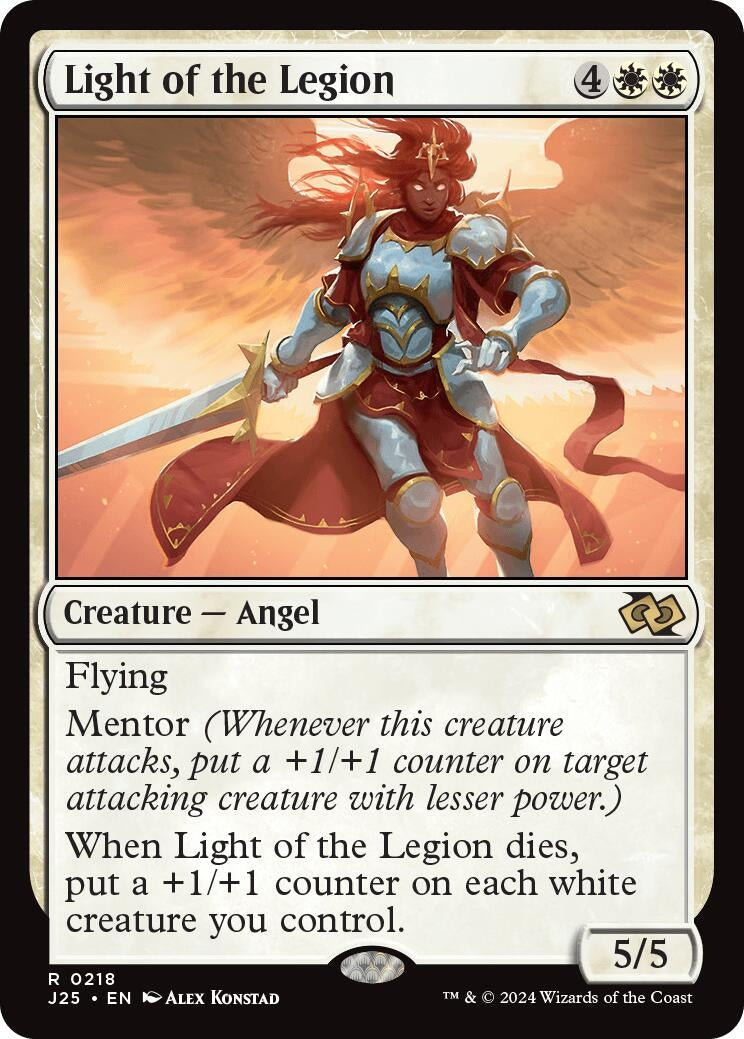 Image for Light of the Legion (218) (J25) - Magic: The Gathering