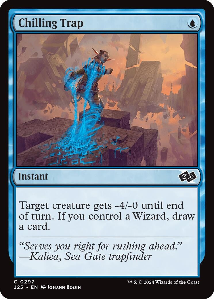 Image for Chilling Trap (297) (J25) - Magic: The Gathering