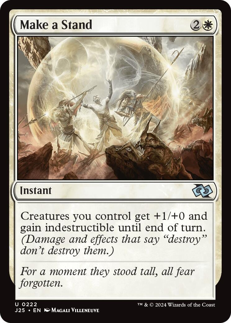 Image for Make a Stand (222) (J25) - Magic: The Gathering