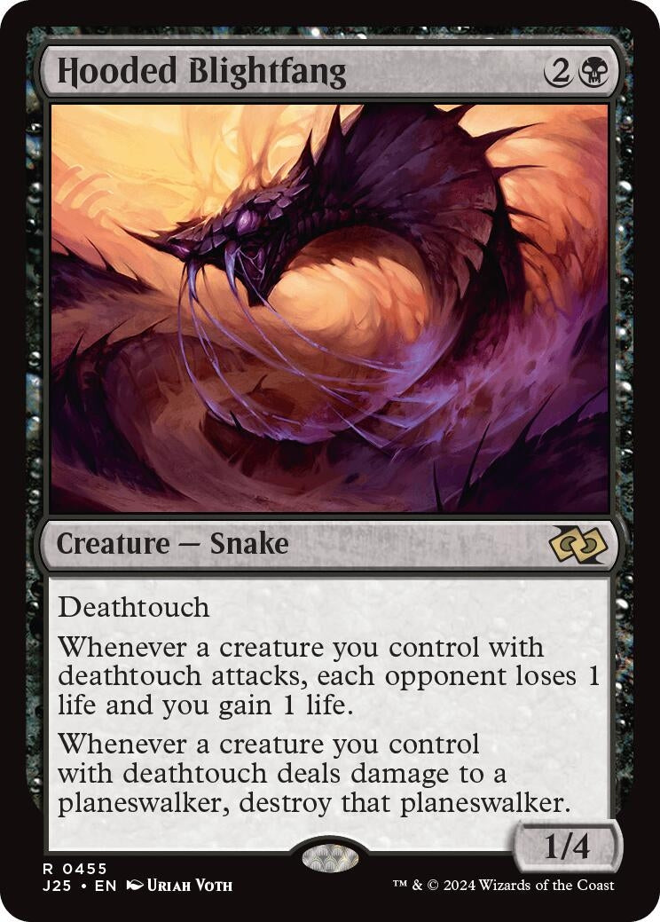 Image for Hooded Blightfang (455) (J25) - Magic: The Gathering