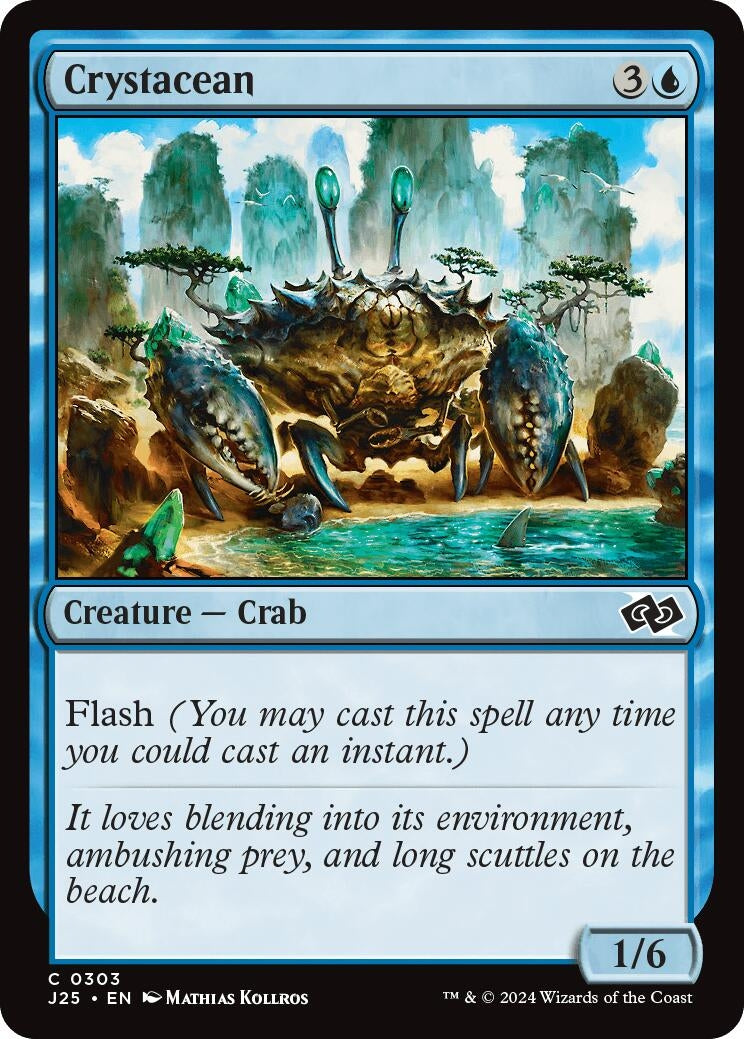 Image for Crystacean (303) (J25) - Magic: The Gathering