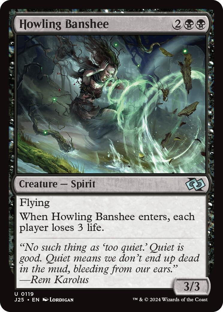 Image for Howling Banshee (119) (J25) - Magic: The Gathering