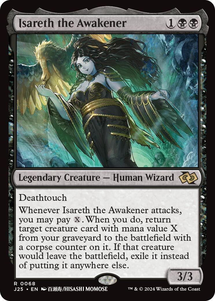 Image for Isareth the Awakener (Anime) (68) (J25) - Magic: The Gathering