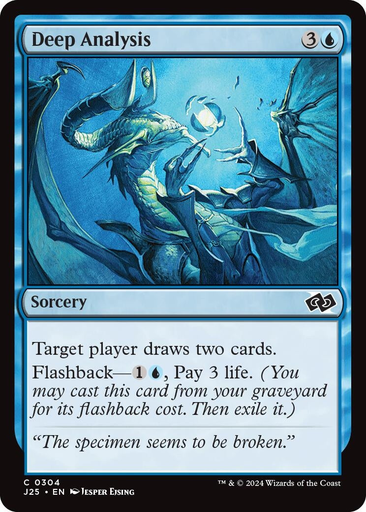 Image for Deep Analysis (304) (J25) - Magic: The Gathering
