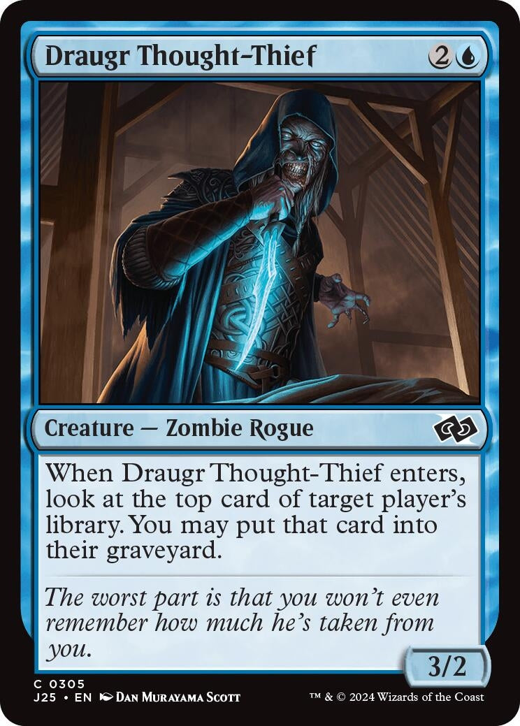 Image for Draugr Thought-Thief (305) (J25) - Magic: The Gathering
