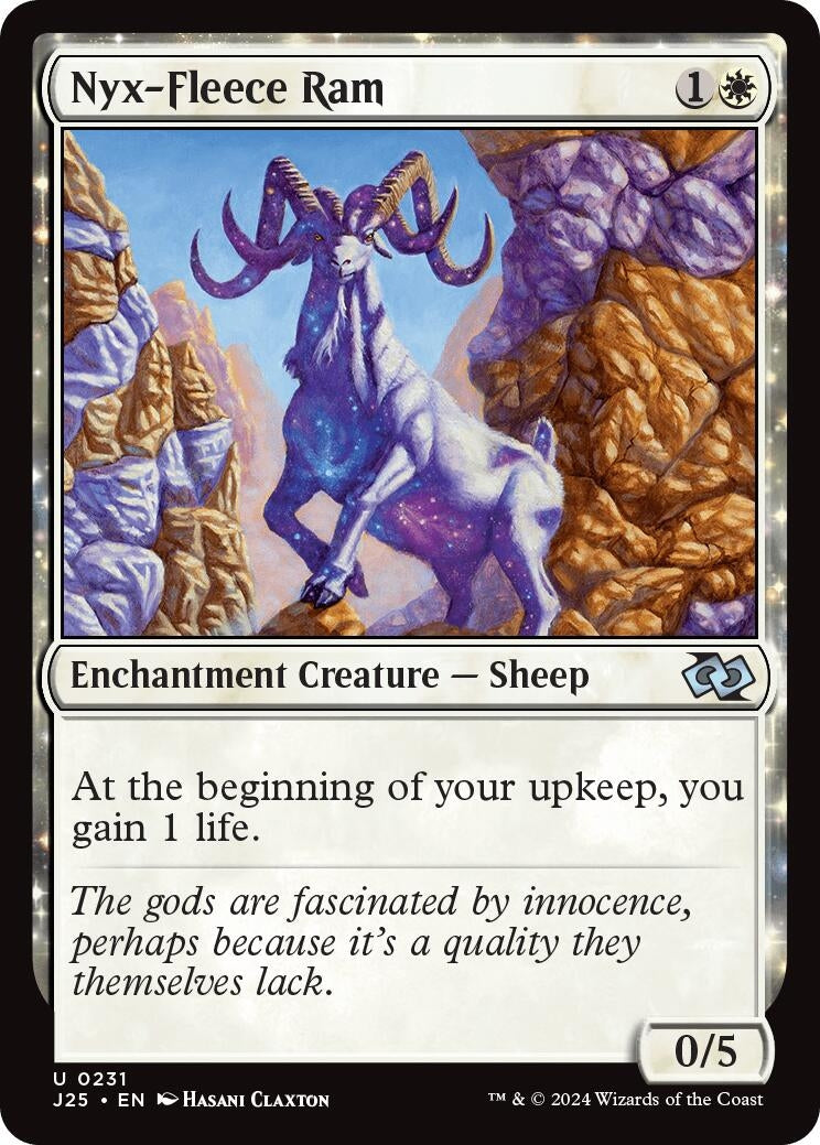 Image for Nyx-Fleece Ram (231) (J25) - Magic: The Gathering