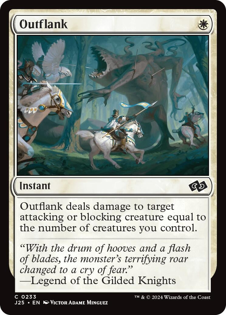 Image for Outflank (233) (J25) - Magic: The Gathering