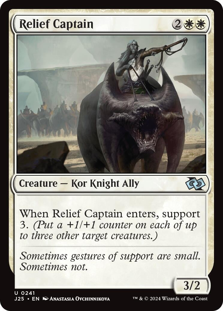 Image for Relief Captain (241) (J25) - Magic: The Gathering