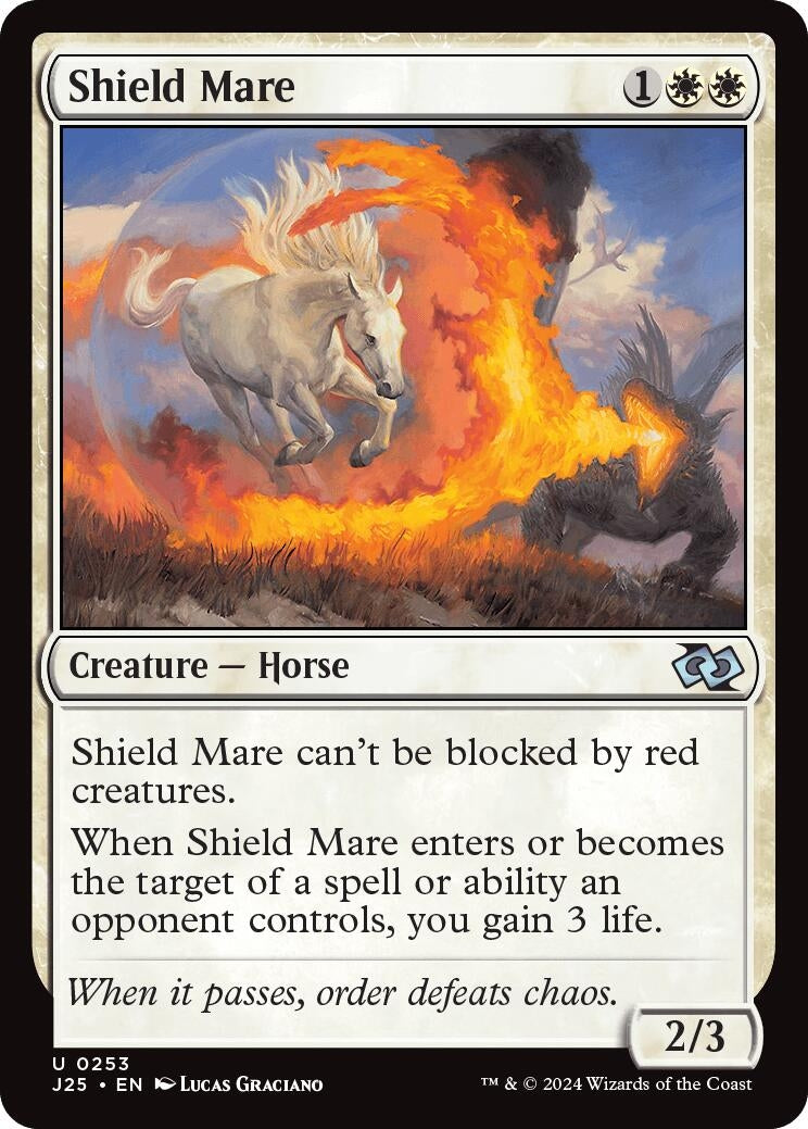 Image for Shield Mare (253) (J25) - Magic: The Gathering