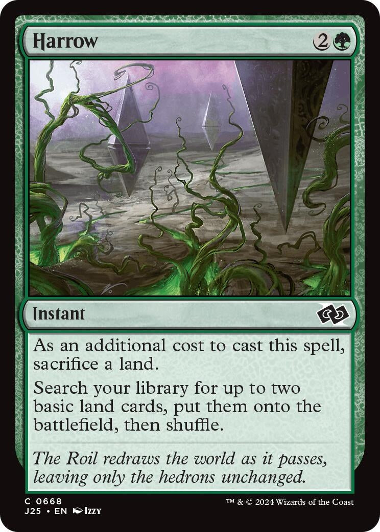 Image for Harrow (668) (J25) - Magic: The Gathering
