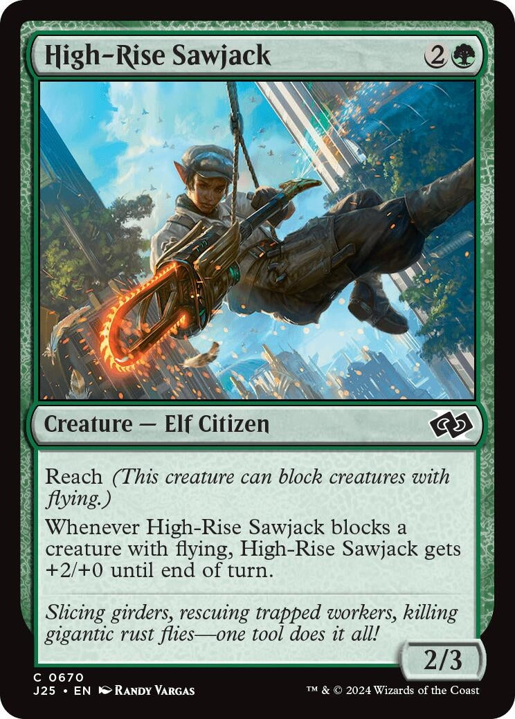 Image for High-Rise Sawjack (670) (J25) - Magic: The Gathering