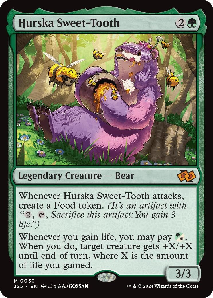 Image for Hurska Sweet-Tooth (Anime) (53) (J25) - Magic: The Gathering