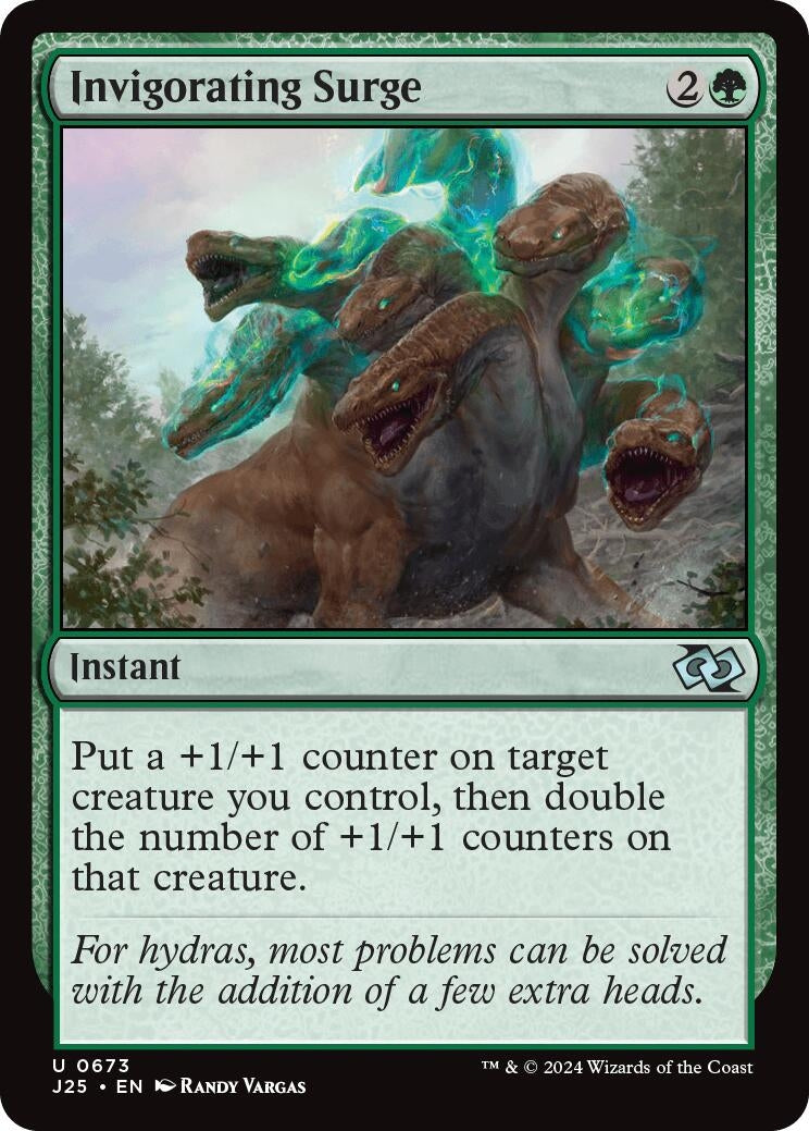 Image for Invigorating Surge (673) (J25) - Magic: The Gathering